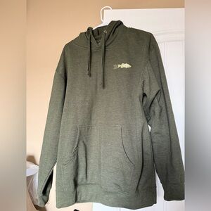 AFTCO Olive Green Hoodie